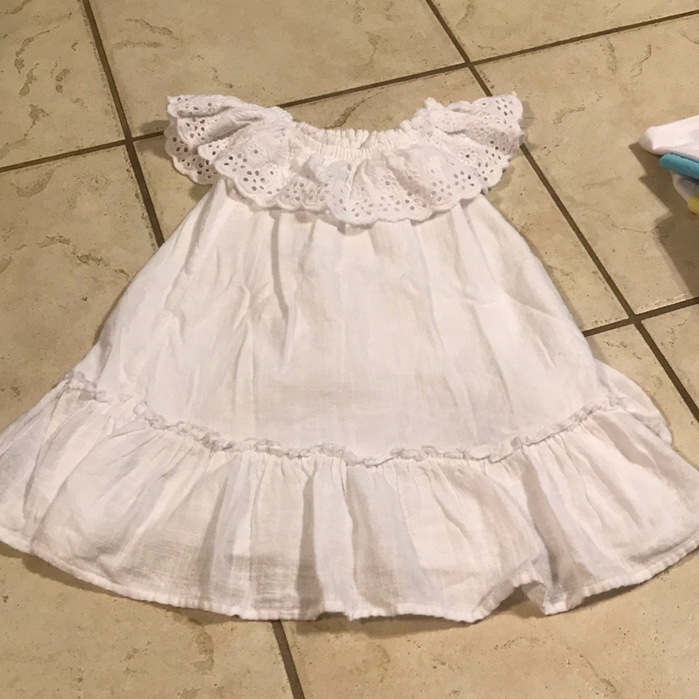 White dress.